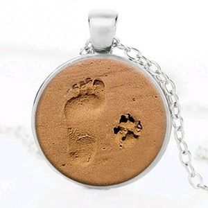 Footprints in the Sand Necklace