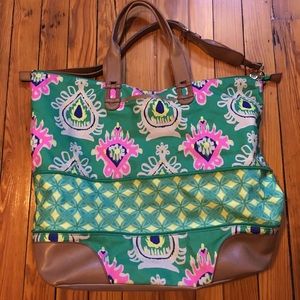 Stella & Dot Getaway Expandable Weekender Bag