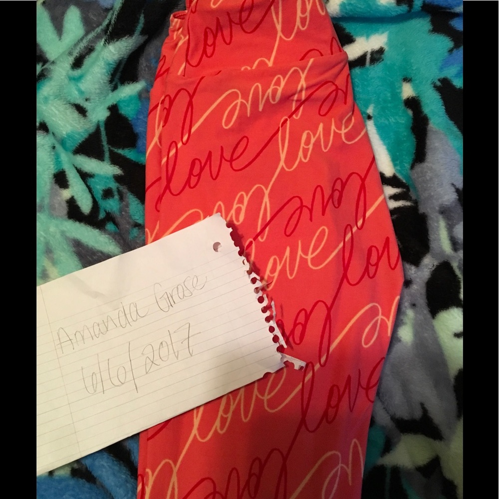 Valentine's Day leggings