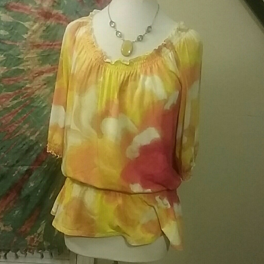 Today only Sale! L/XL floral blouse