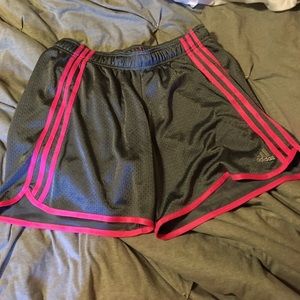 💥NWOT💥 Adidas Three Stripes Running Shorts