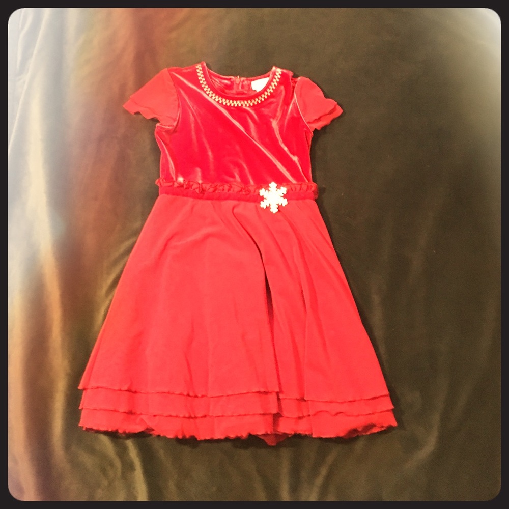 American girl doll red dress