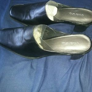 Man made leather shoes