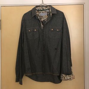 Mens John Lennon XL buttoned shirt