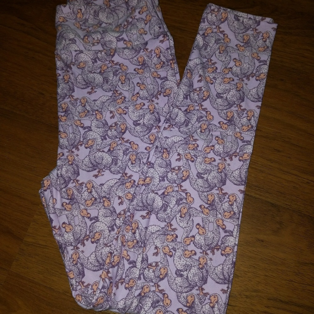 LLR OS LEGGINGS *NEW* dodo birds!