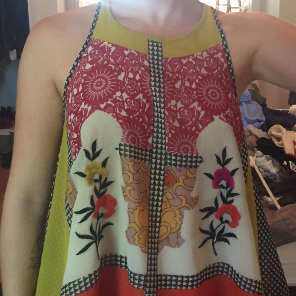 Sweet swinging blouse