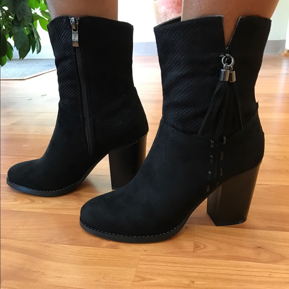 SUPER SALE DAY!!❤️❤️Addison Suede Booties❤️❤️ - Picture 2 of 3