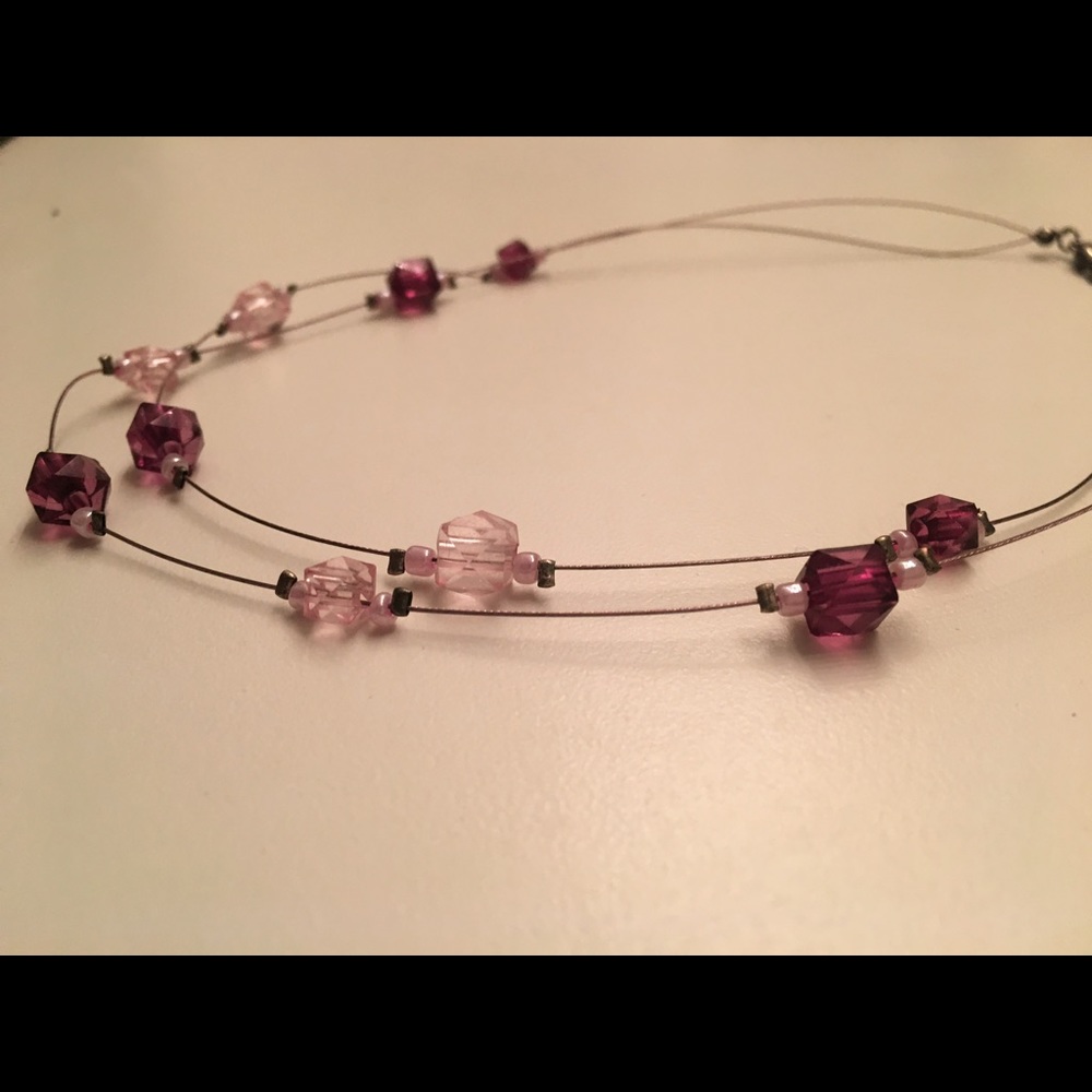 Purple necklace