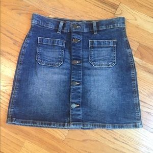 Gap Jean skirt