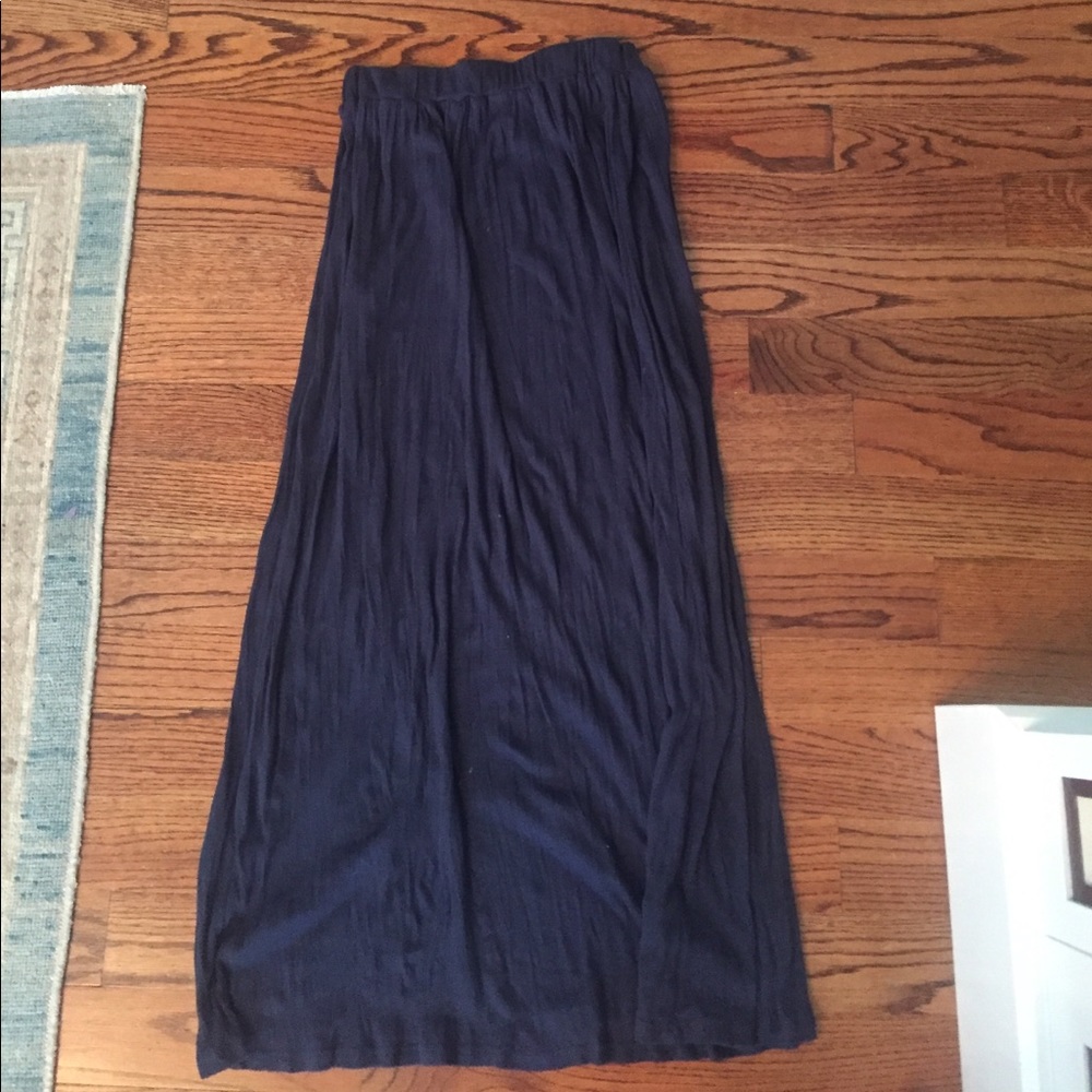 Pookie and Sebastian Navy blue Maxi skirt