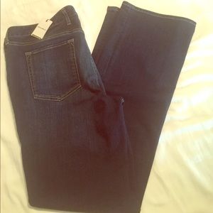 Eddie Bauer truly straight boot jeans new Size 14