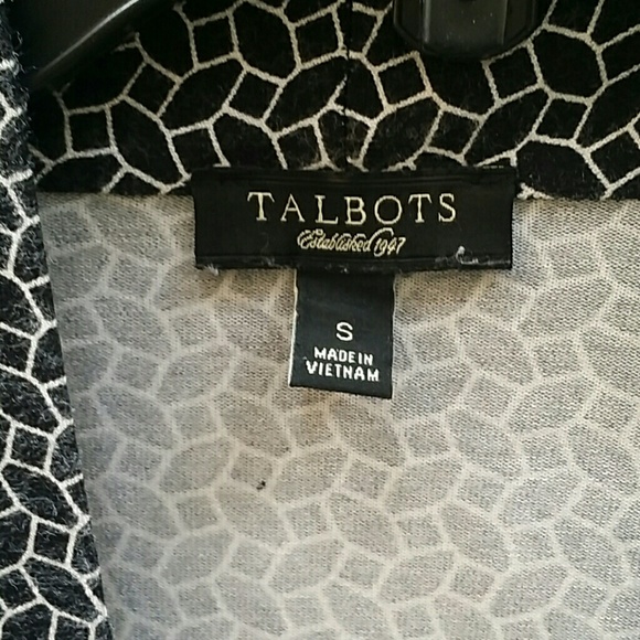 Talbot black and white top - Picture 2 of 4