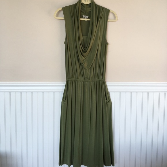 LOGO by Lori Goldstein Dresses & Skirts - LOGO By Lori Goldstein Sleeveless Cowl-Neck Dress