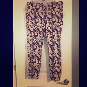 H&M Floral Trousers