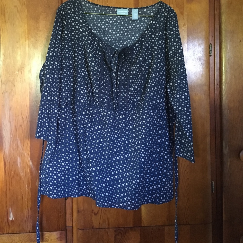 Canyon River Blues blouse