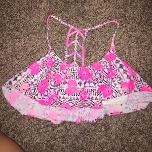 PINK swimsuit top