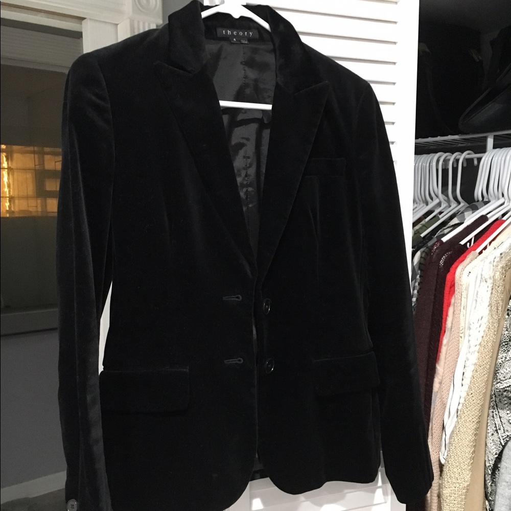 Theory Velvet Blazer