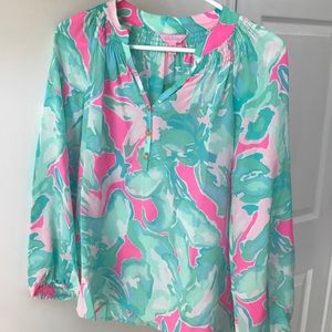 NWT Lilly Pulitzer Elsa top in Pink Sands