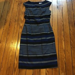 Calvin Klein Belted Work Dress