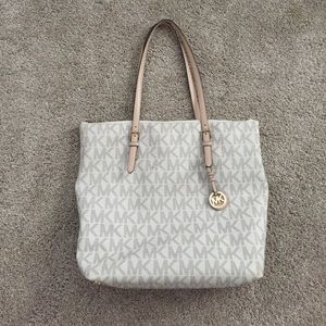 White Michael Kors handbag