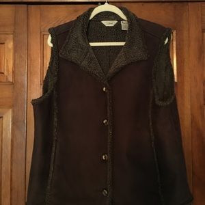 Brown LL Bean vest