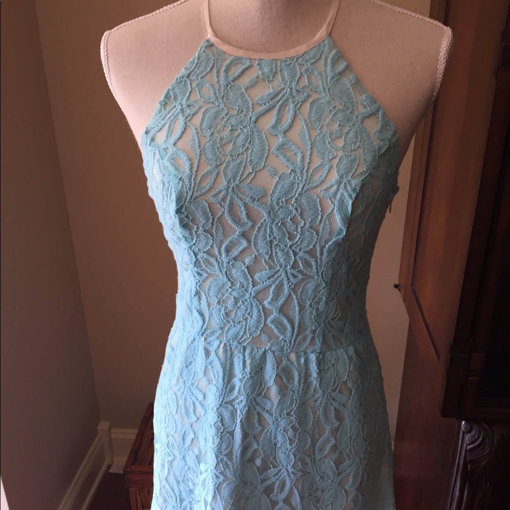 Kensie Lace Dress Fully Lined Side Zip New