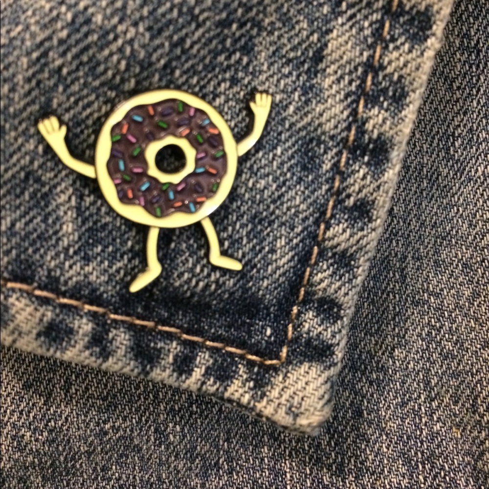 Donut Enamel Pin