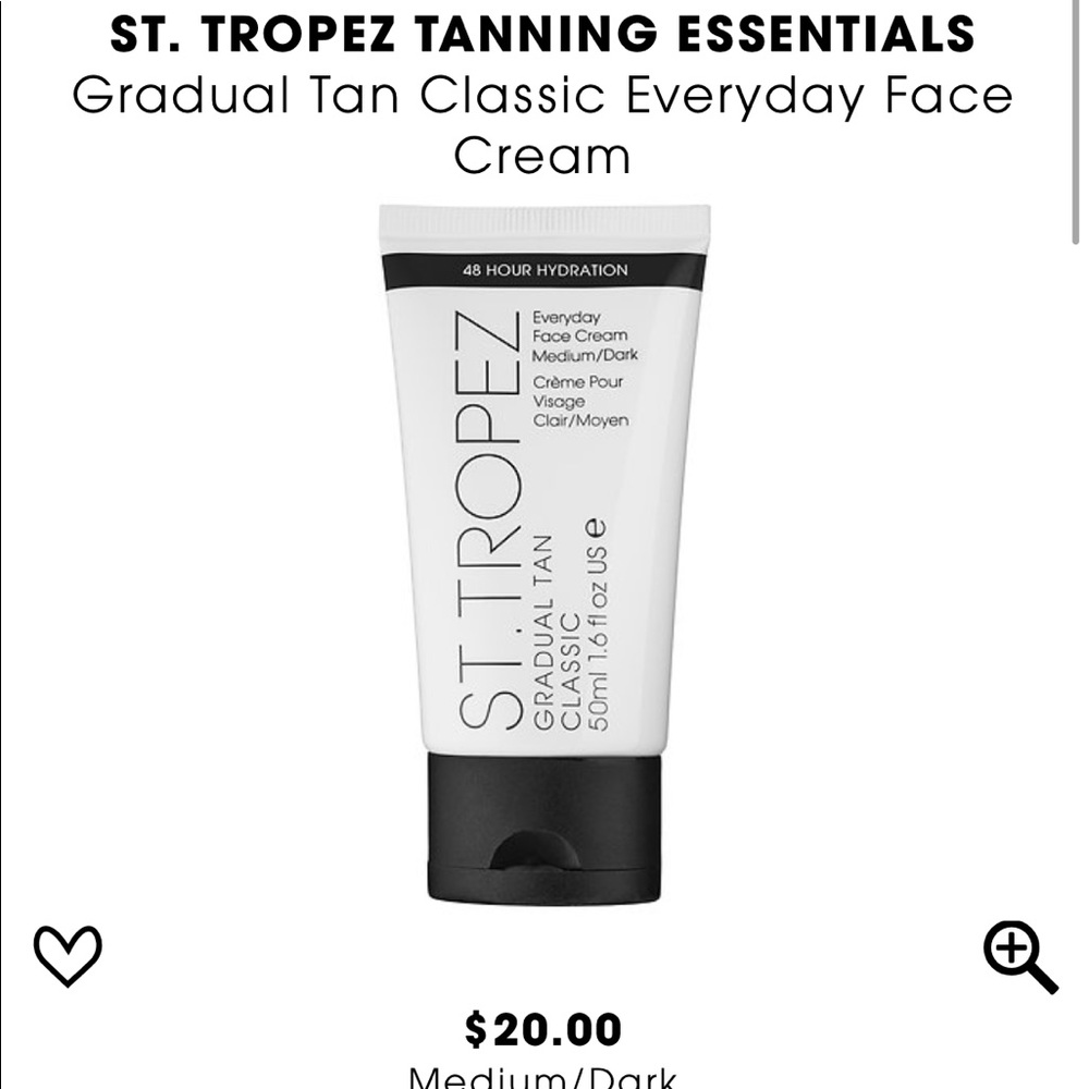 St. Tropez Face Tanner/Moisturizer