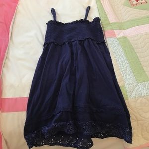 Summery navy blue tank