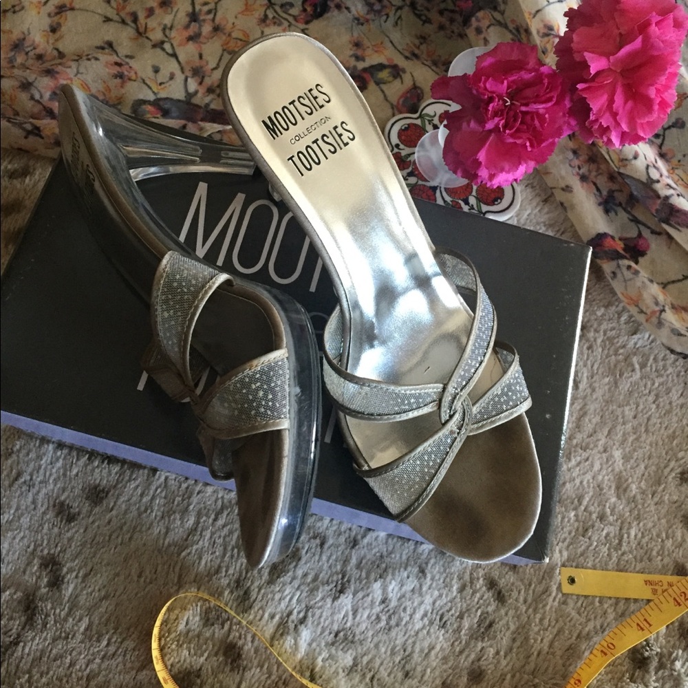 Mootsies Tootsies Silver Heels