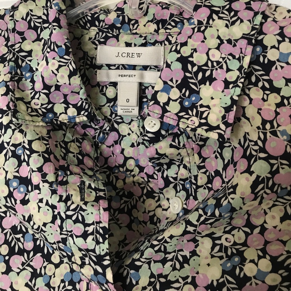 J. Crew Liberty of London Perfect Shirt