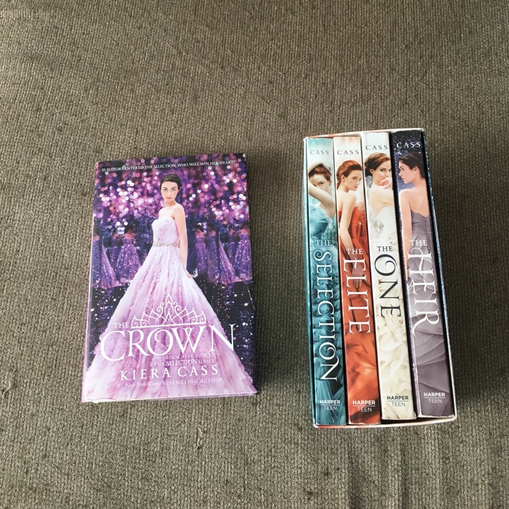 The entire selection series books 1-5