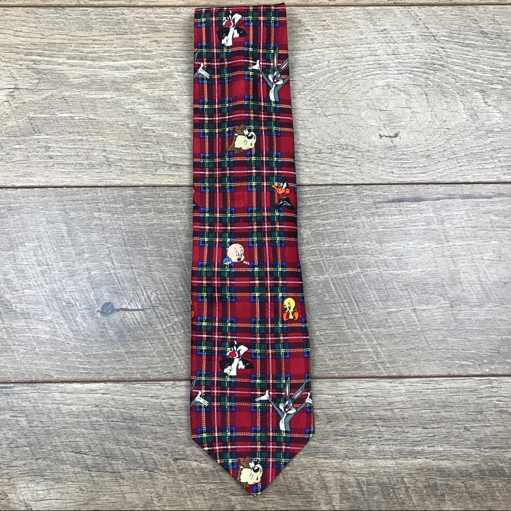 Vintage Looney Tunes Mania Novelty Neck Tie