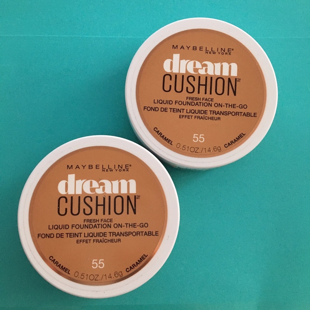CLOSET CLEANOUT PRICE DROP ‼️ MAYBELLINE DREAM CUSHION FOUNDATION/ Qty 2 BUNDLE