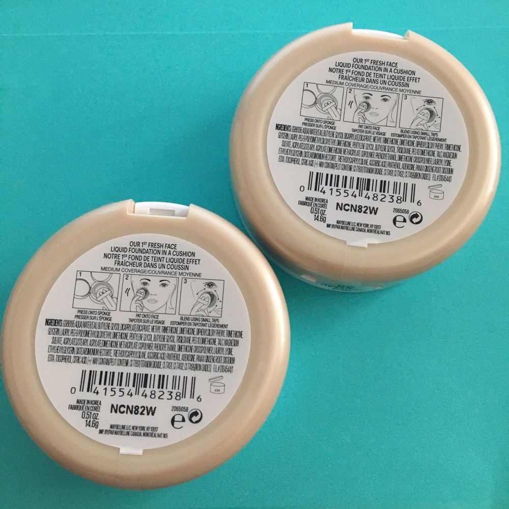 CLOSET CLEANOUT PRICE DROP ‼️ MAYBELLINE DREAM CUSHION FOUNDATION/ Qty 2 BUNDLE - Picture 3 of 4
