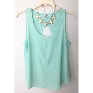 BAR III Sleeveless Cut-Out Tank Top