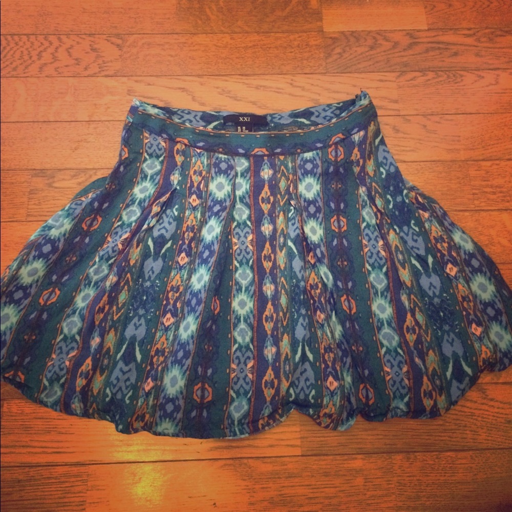 Cute Aztec Mini Skirt