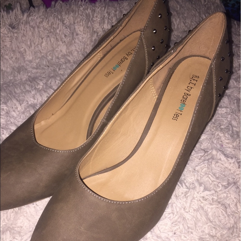Tan Short Heel