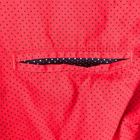 Tommy Hilfiger Polka Dot Button Down Shirt - Picture 3 of 4