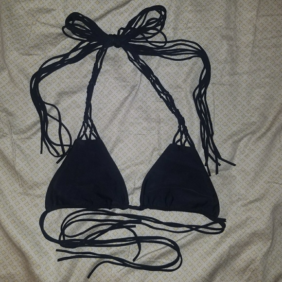 Mikoh Coconuts Top Black - Picture 1 of 4