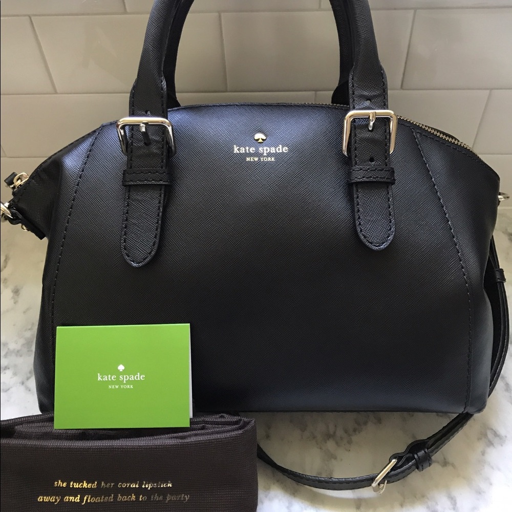 Kate Spade Small Sloan Black Satchel