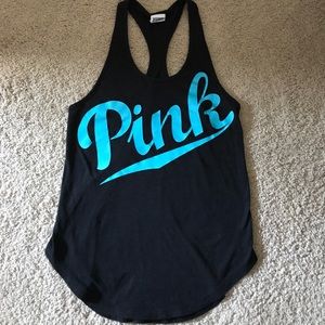 Pink Racerback Tank Top XS