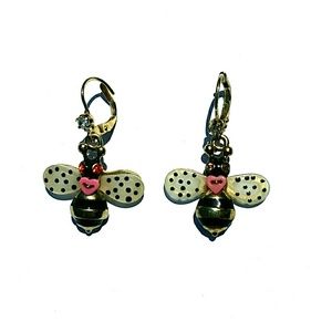Betsy Johnson Bee Earrings
