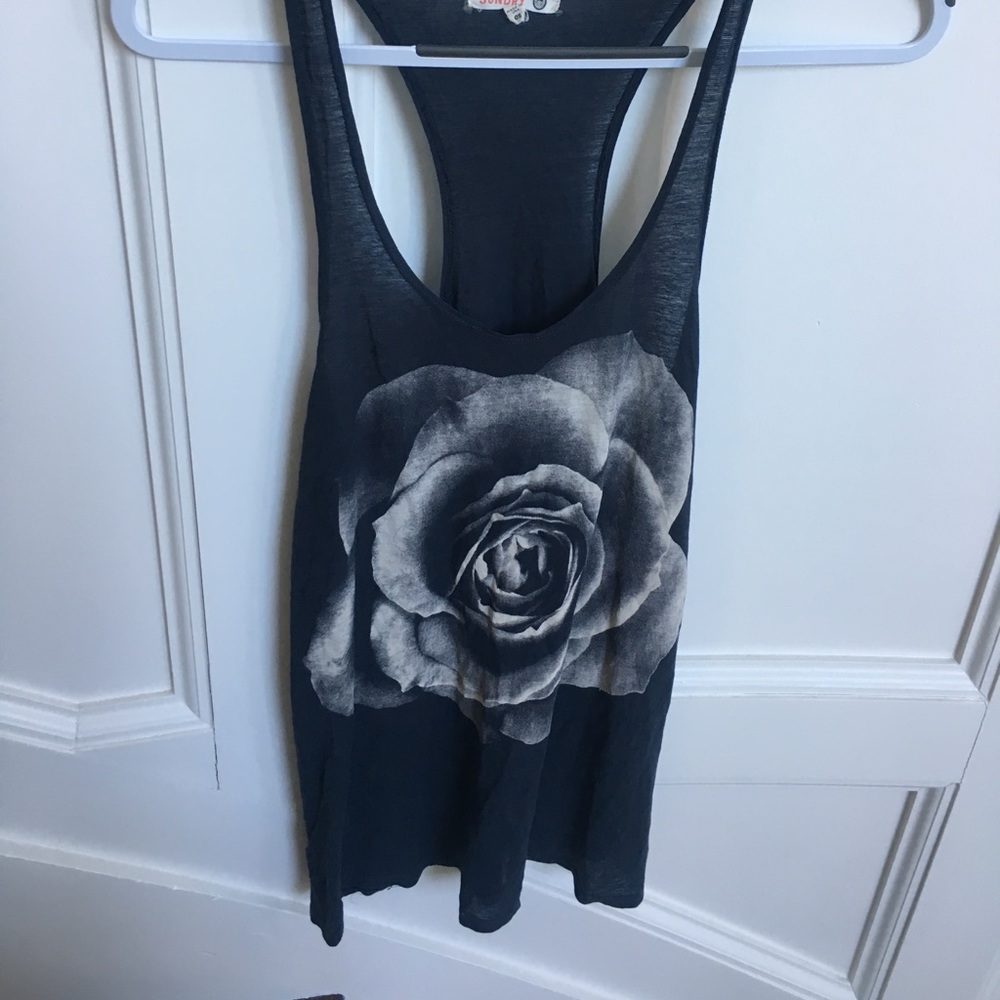 SUNDRY Racerback Tank Top - Picture 2 of 3