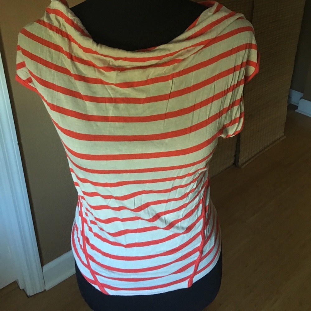 Express striped top size XS