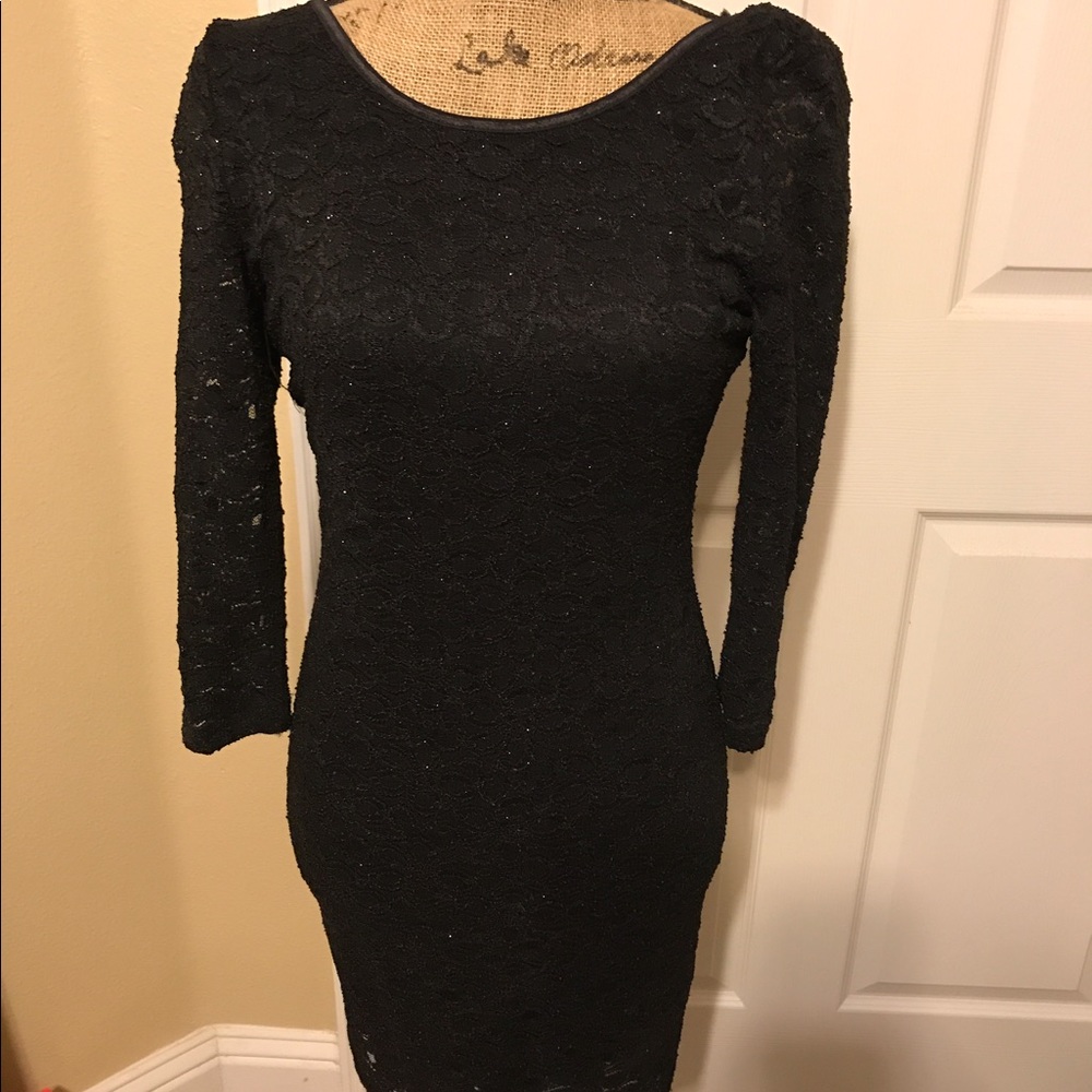 Black Sparkly Dress