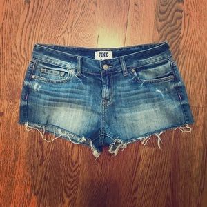 Jean PINK shorts size 6