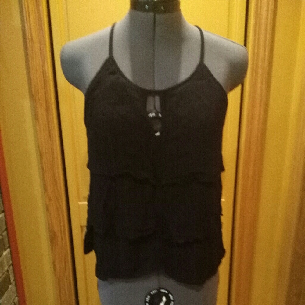 Stylish Ruffle Tank Top