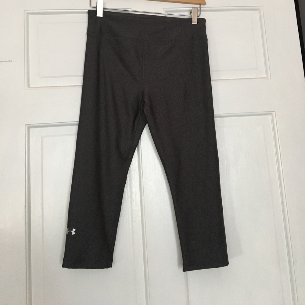 under armour cropped running leggings