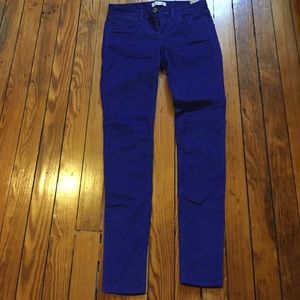 Madewell Royal Blue Corduroy Pants
